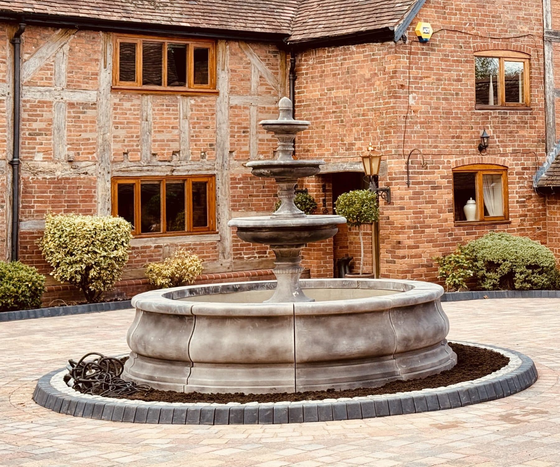 The Just Fountains showroom entrance in Chichester