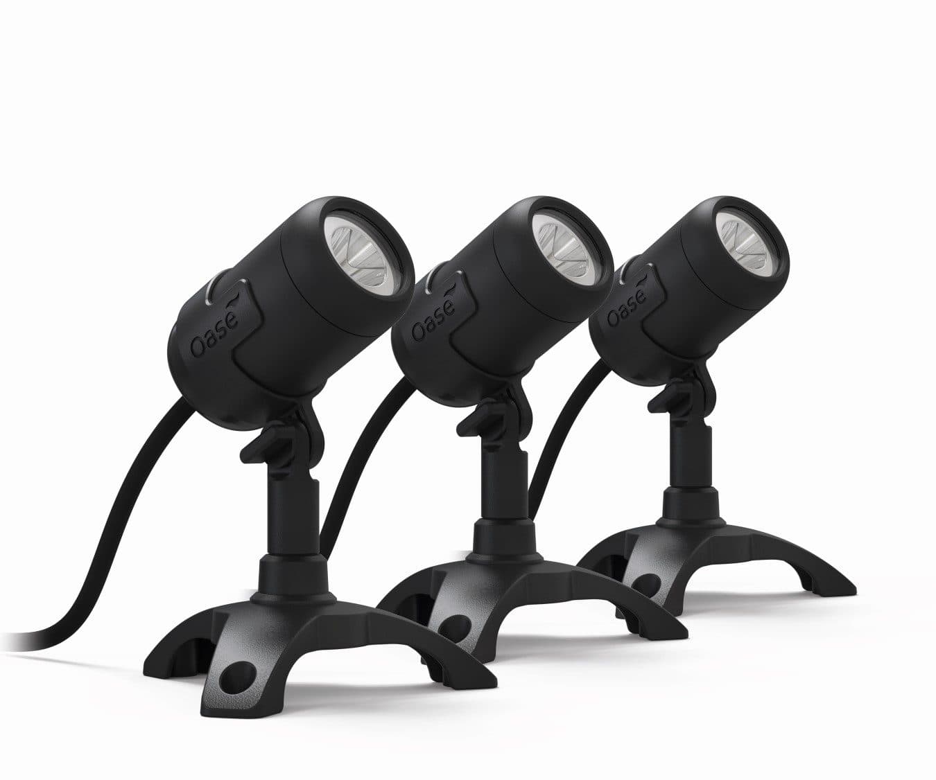 Set of 3 Large LED Underwater Lights suitable for Larger Features