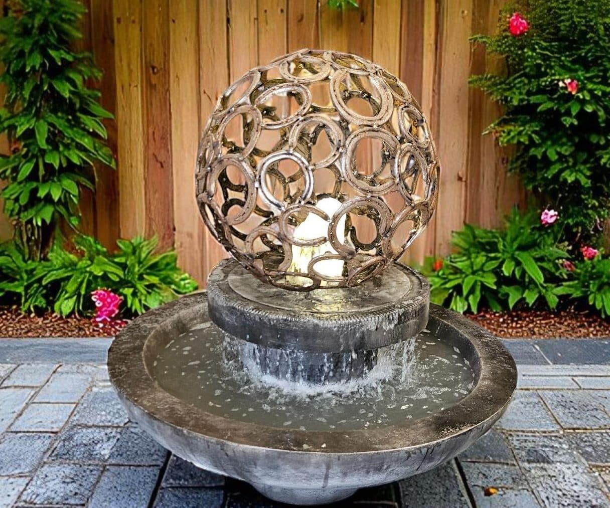 NEW DESIGN - Atlas Horse Shoe fountain