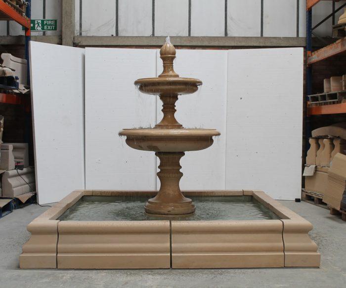 2 tiered edwardian fountain square romford surround 1