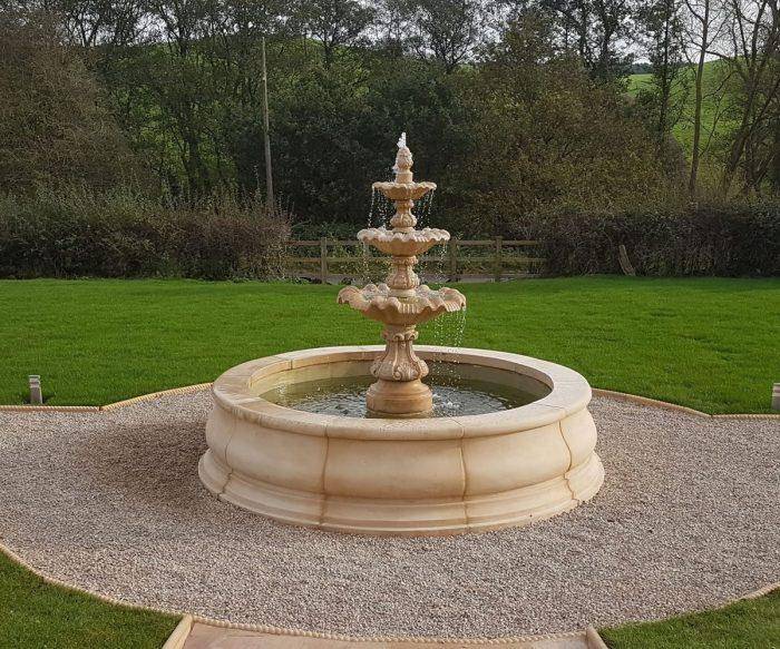 2 tiered windsor fountain stanford pool surround 1 1