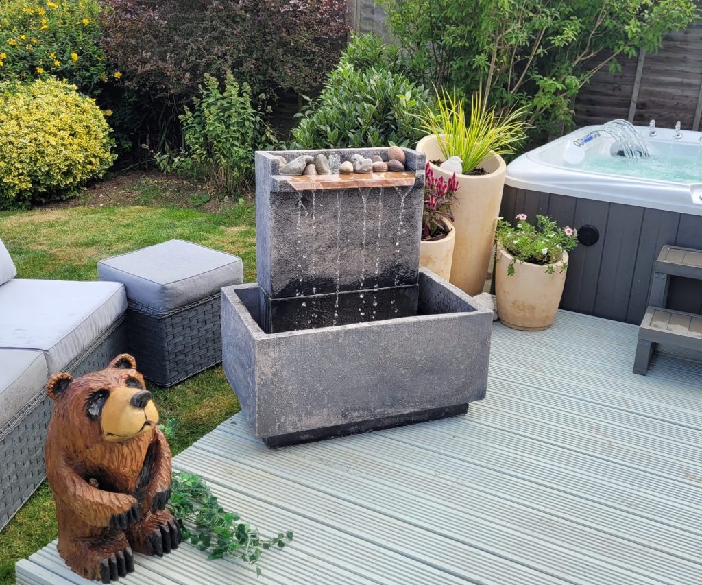 Rochester Blade fountain Stone Garden Fountains & Garden Water