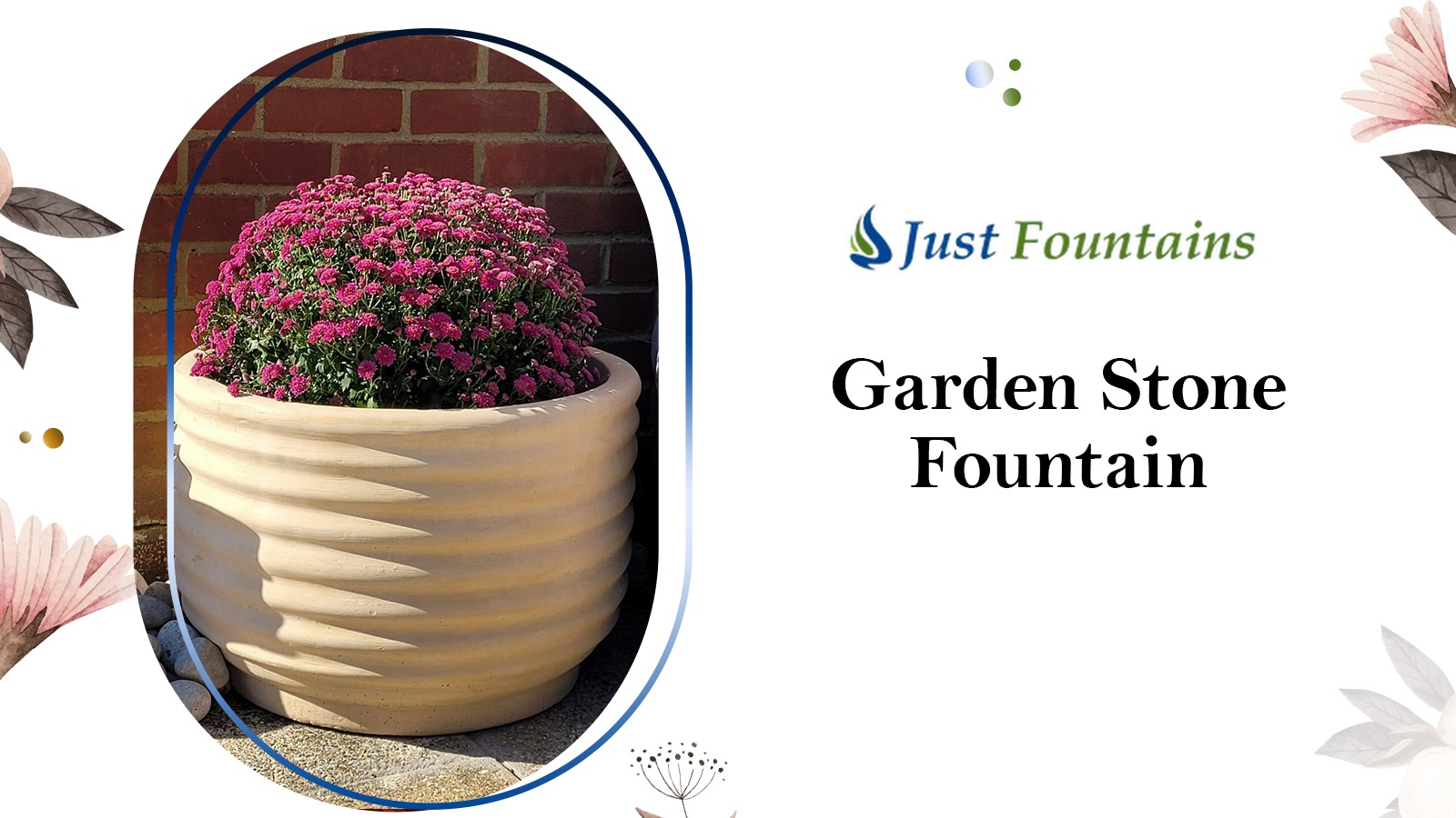 Garden Stone Fountain